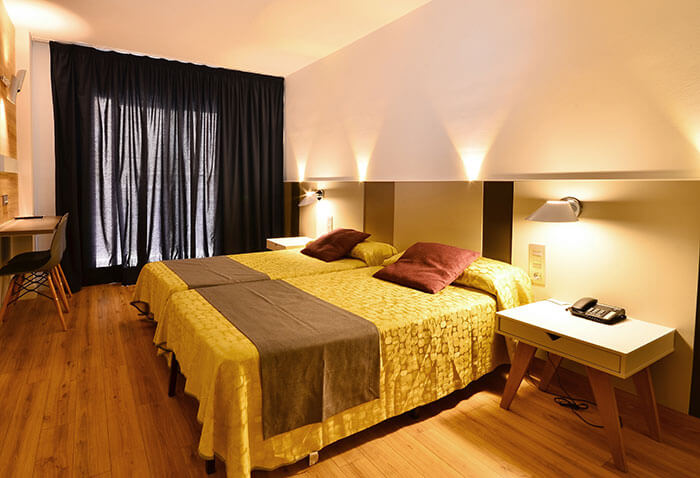 Habitación del Hotel Olympus